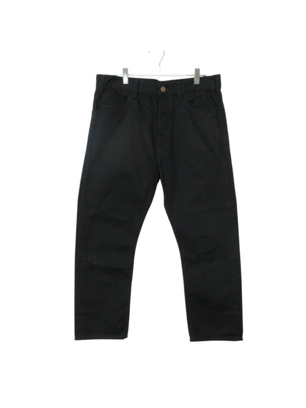 Celine by Hedi Slimane Denim Pants Era Button Fly Jeans Black 31